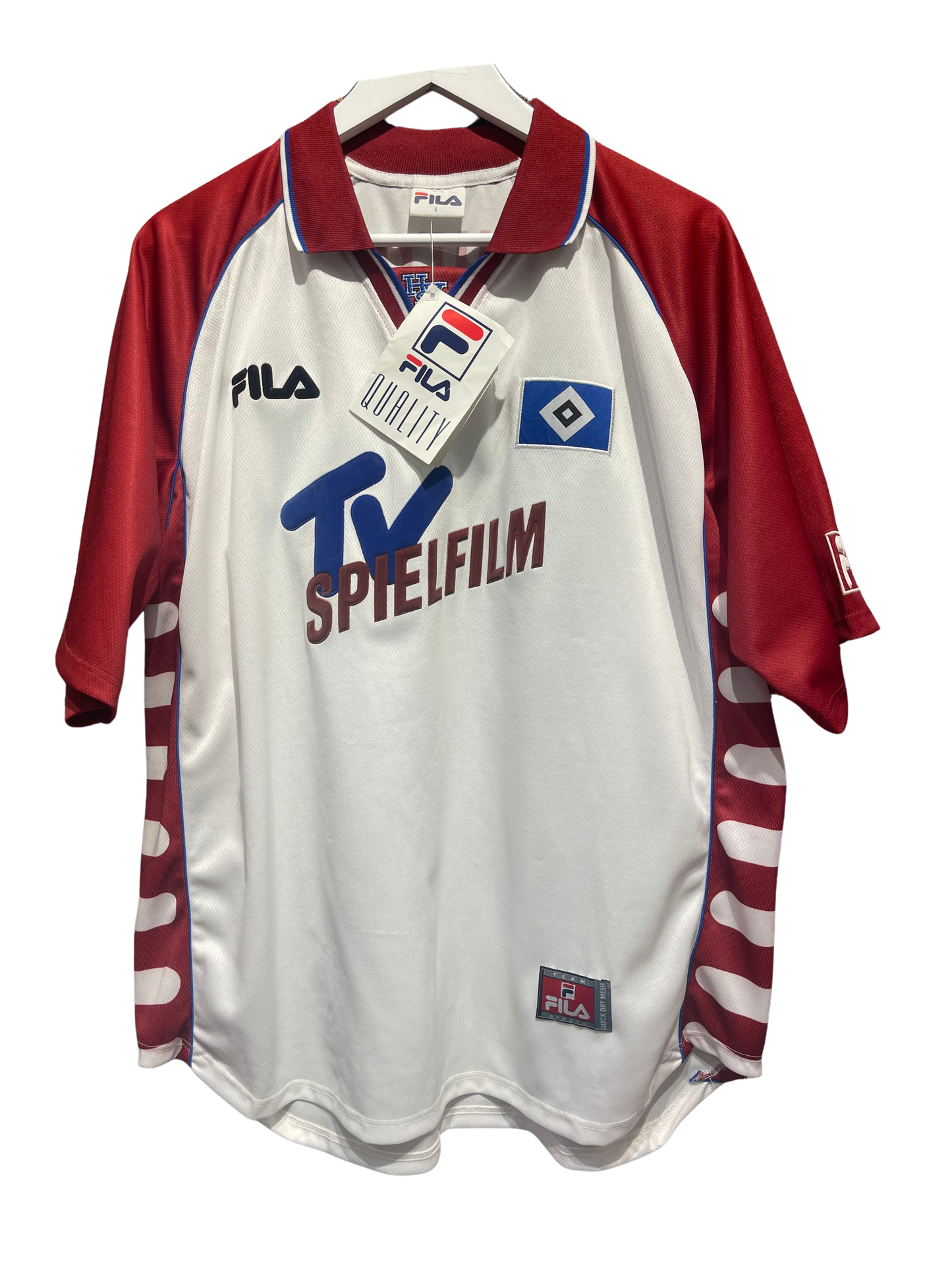 Hamburger SV 2000-01 Home Kit. (L)