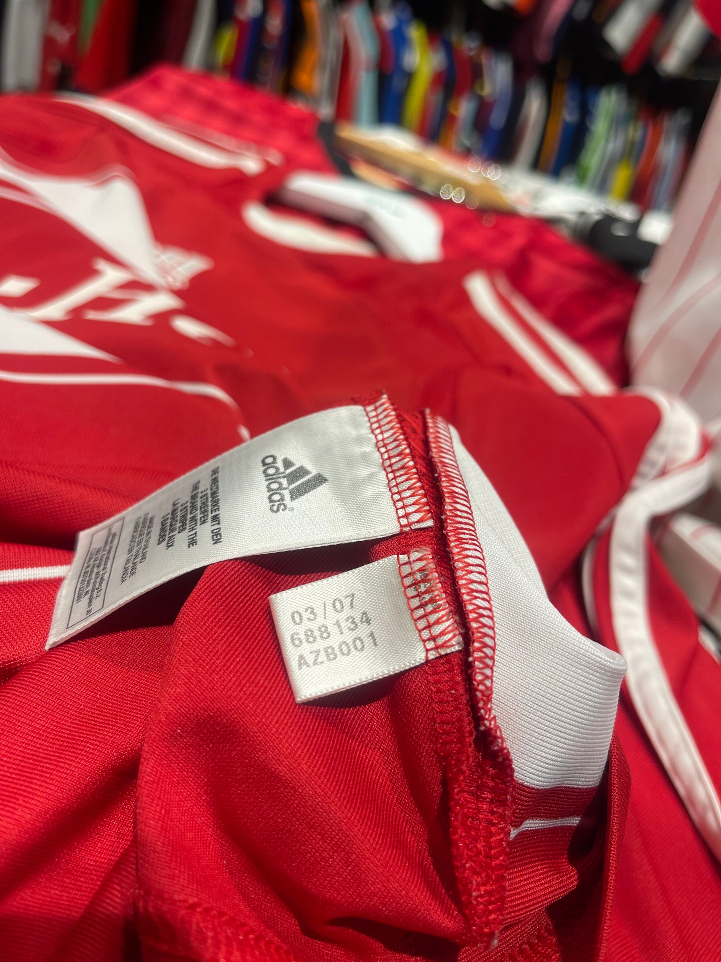 FC Bayern München 2007/08 Home Kit. #7 Ribéry. (L)