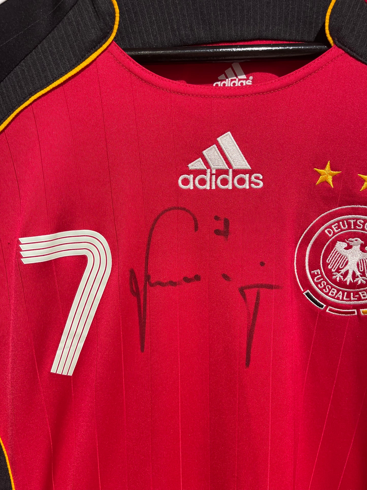 Deutschland 2006 Away Kit. (Signed by B. Schweinsteiger.) (176- S/XS)