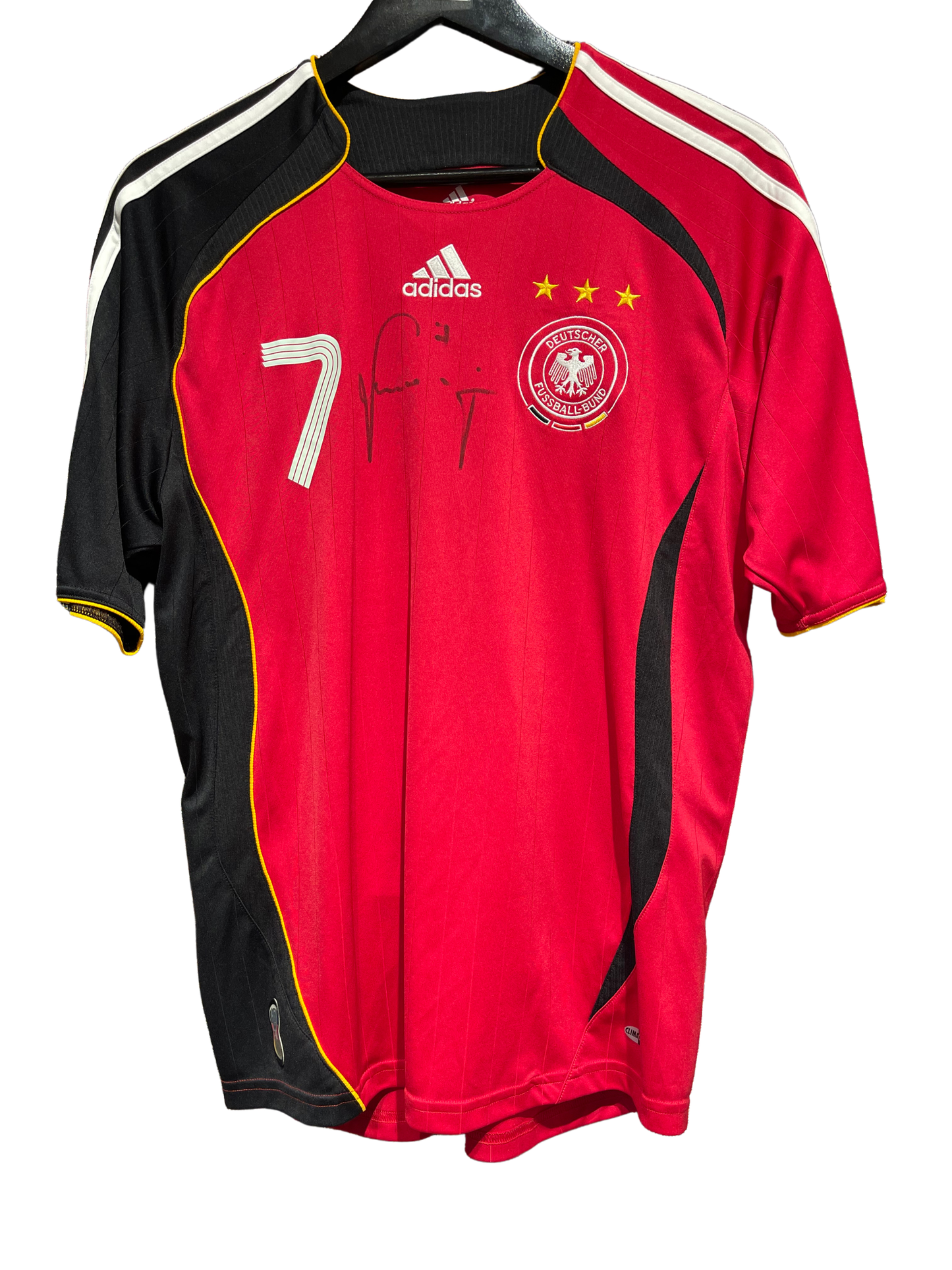 Deutschland 2006 Away Kit. (Signed by B. Schweinsteiger.) (176- S/XS)