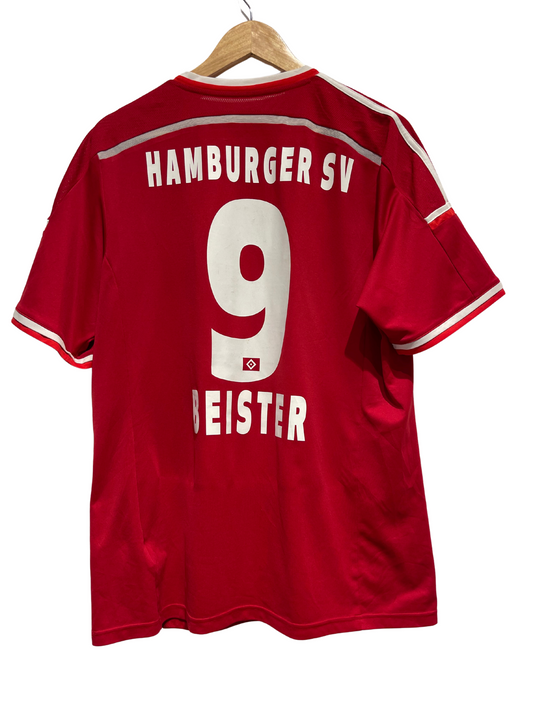 2013-2014 Hamburger SV Home Shirt - Fly Emirates Sponsor (XL)