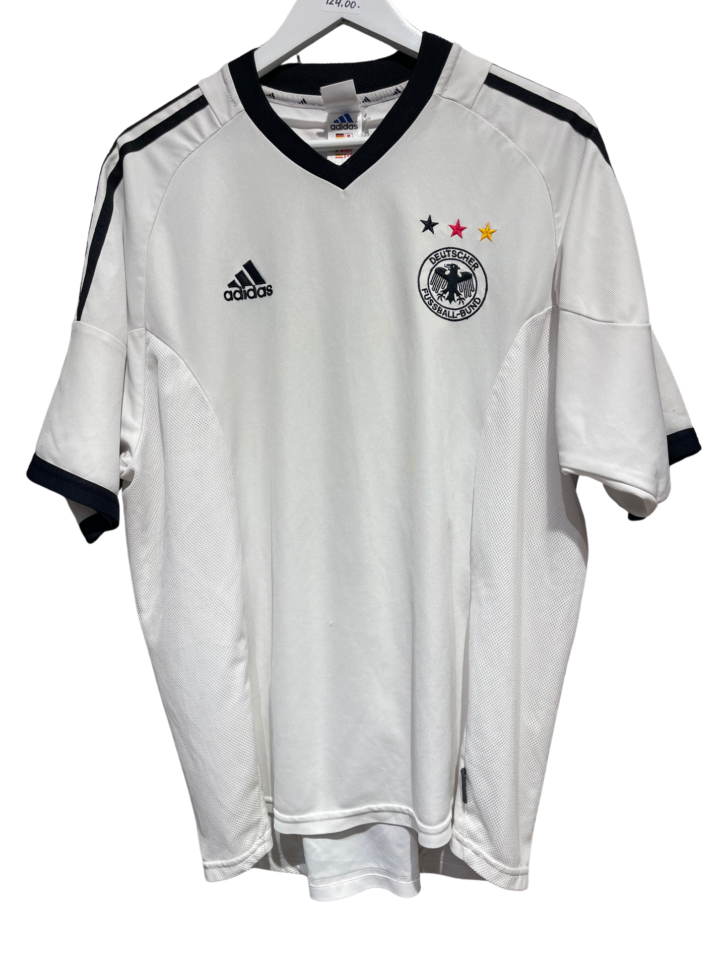 Germany 2002 Home Kit. #13 Ballack. (L).