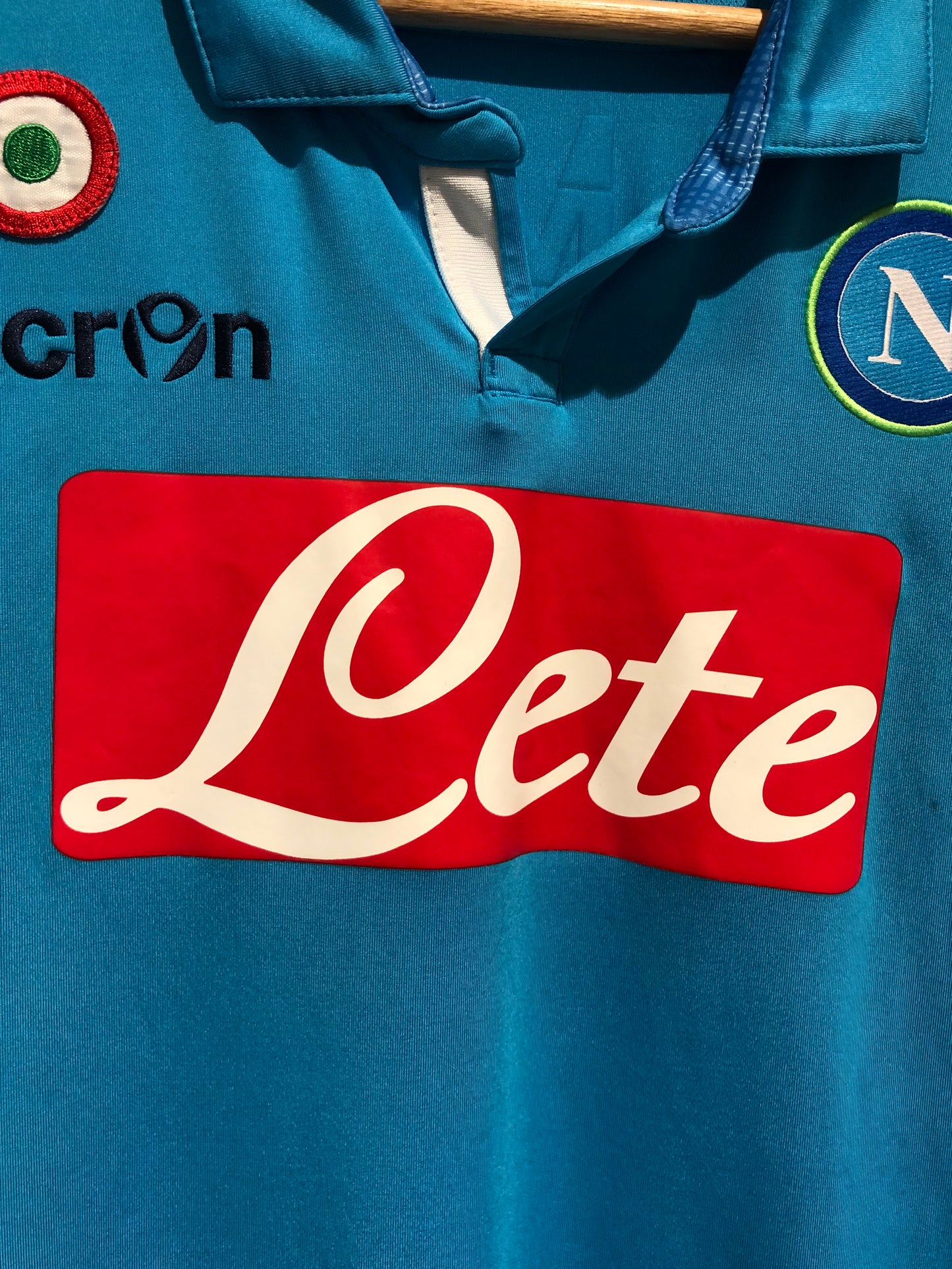 SSC Napoli 2014-15 Europa League Kit. #17 Hamsik (XL)