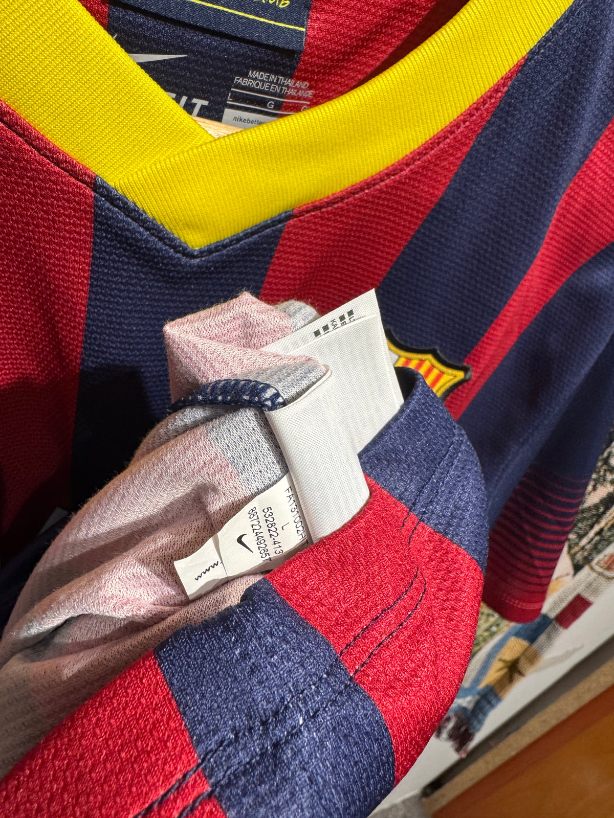 Fc Barcelona 2013-14 Home Kit. #11 Neymar. (L)