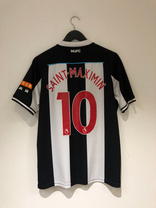Newcastle United 2021-22 Home Kit. #10 Saint-Maximin (XL)