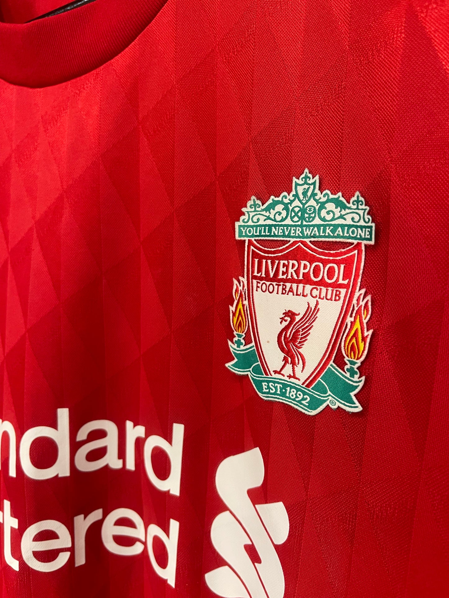 Liverpool FC 2010/11 Home Kit. #7 Suarez. (L/XL)