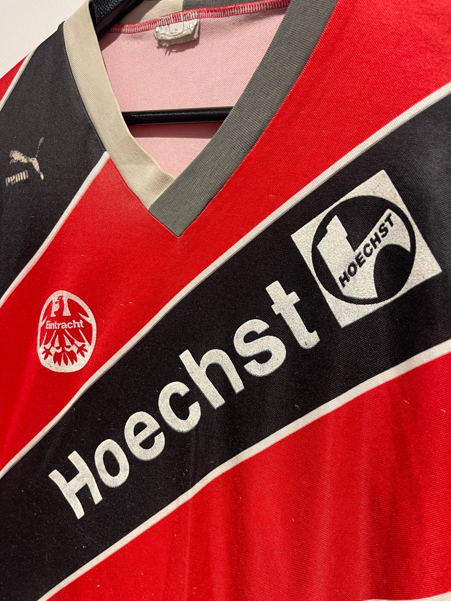 Eintracht Frankfurt 1987-89 Home Kit. #10 (S/M)
