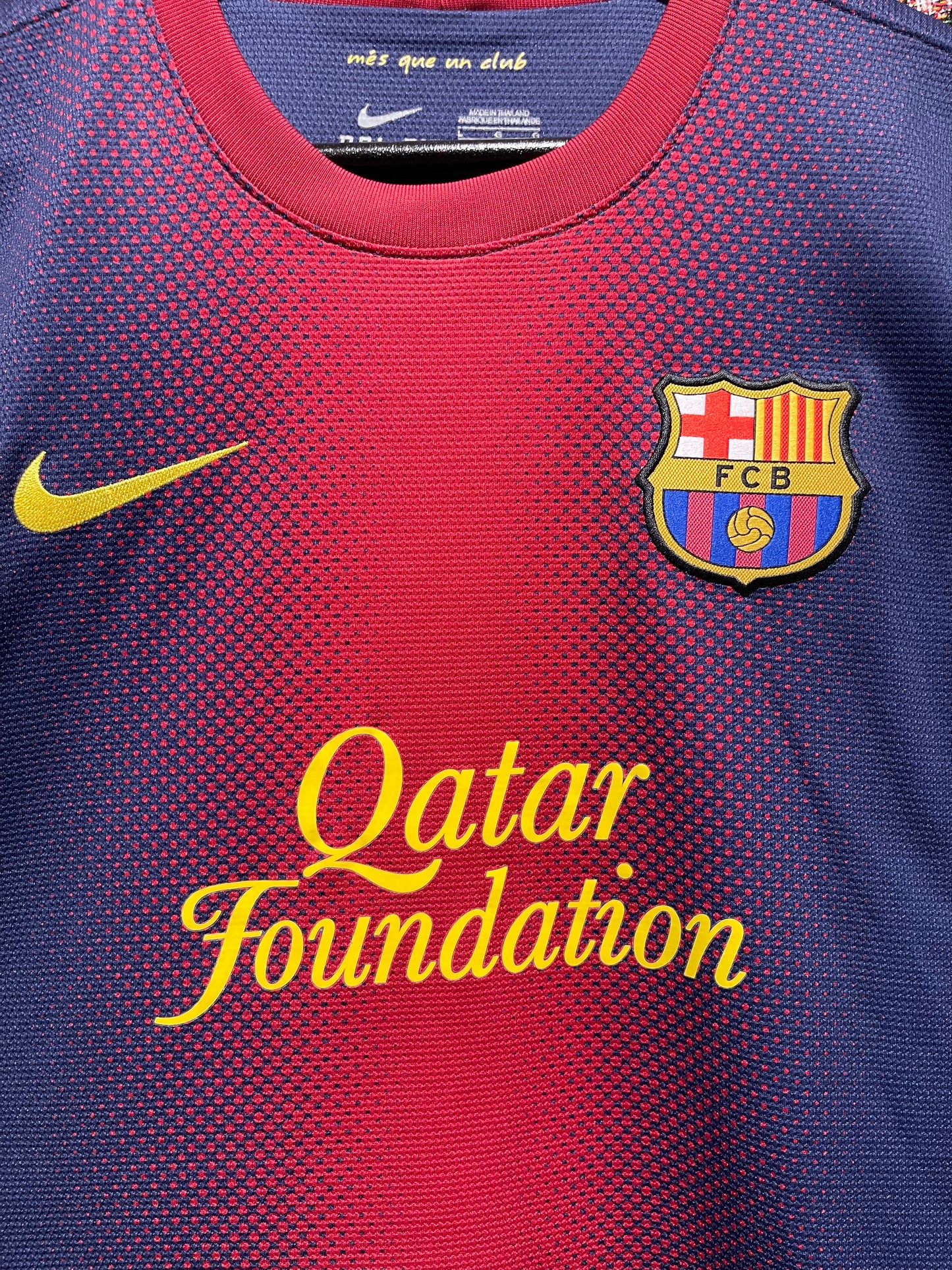 FC Barcelona 2012-13 Home Kit.(L) #8 Iniesta.