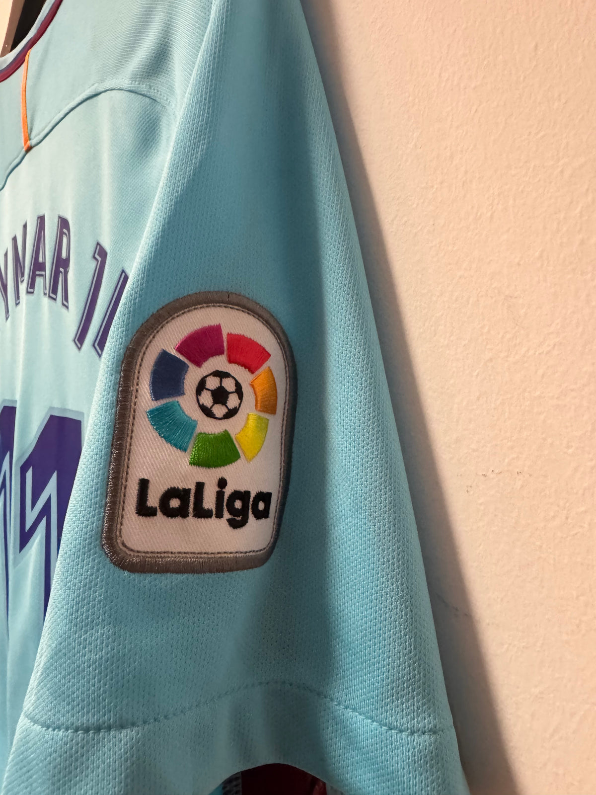 Barcelona 2017-18 Away Kit. #11 Ney Jr. (S)