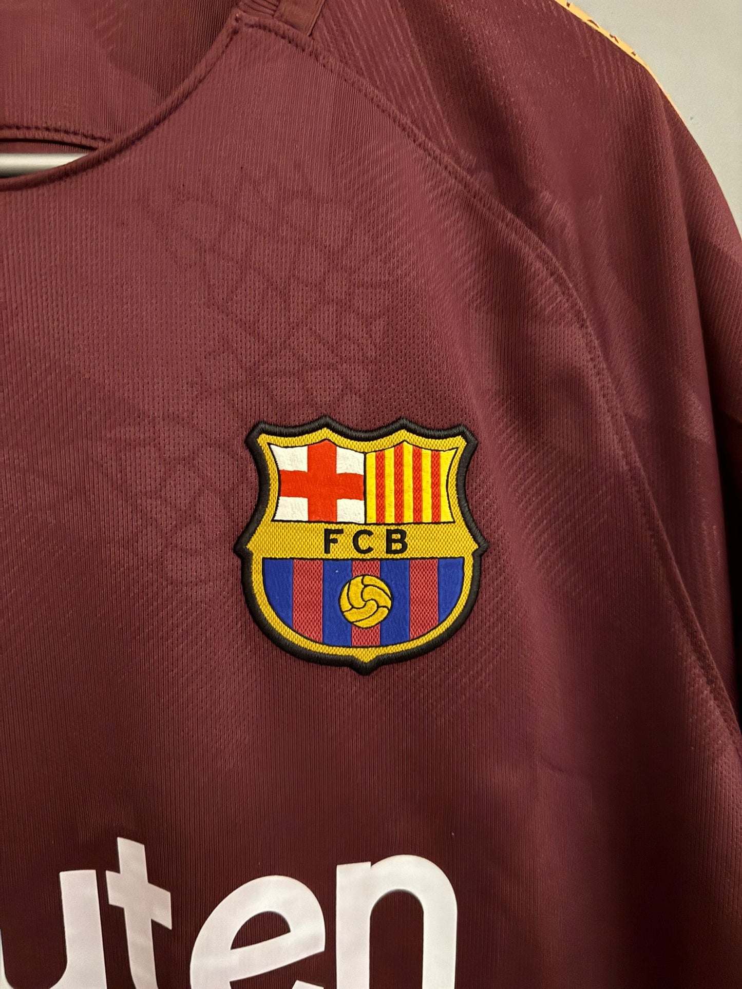 Fc Barcelona 2017-19 Away Kit. #10 Messi (L)