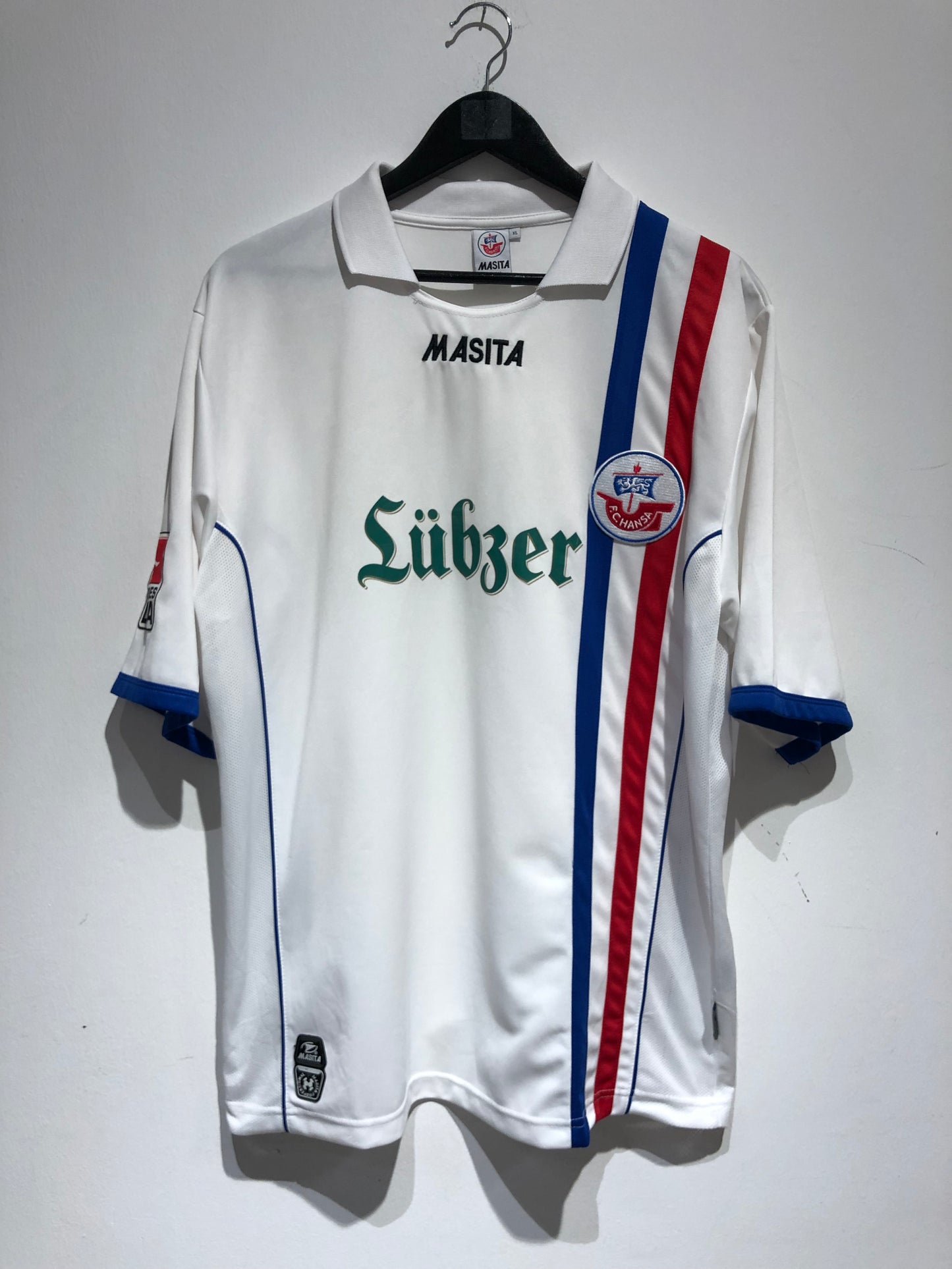 Hansa Rostock 2008-09 Home Kit. (XL)