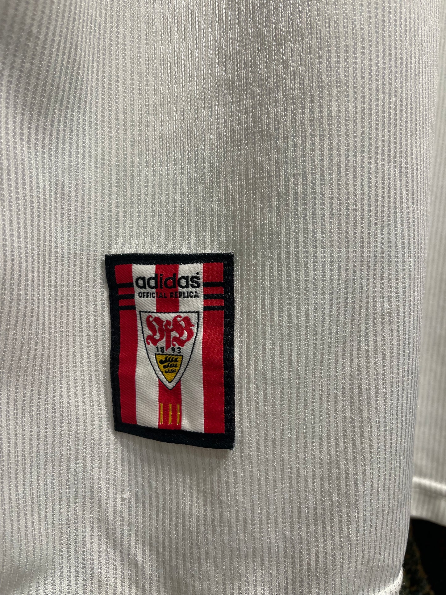 VfB Stuttgart 1998-99 Home Kit. #13 Adrian. (L)