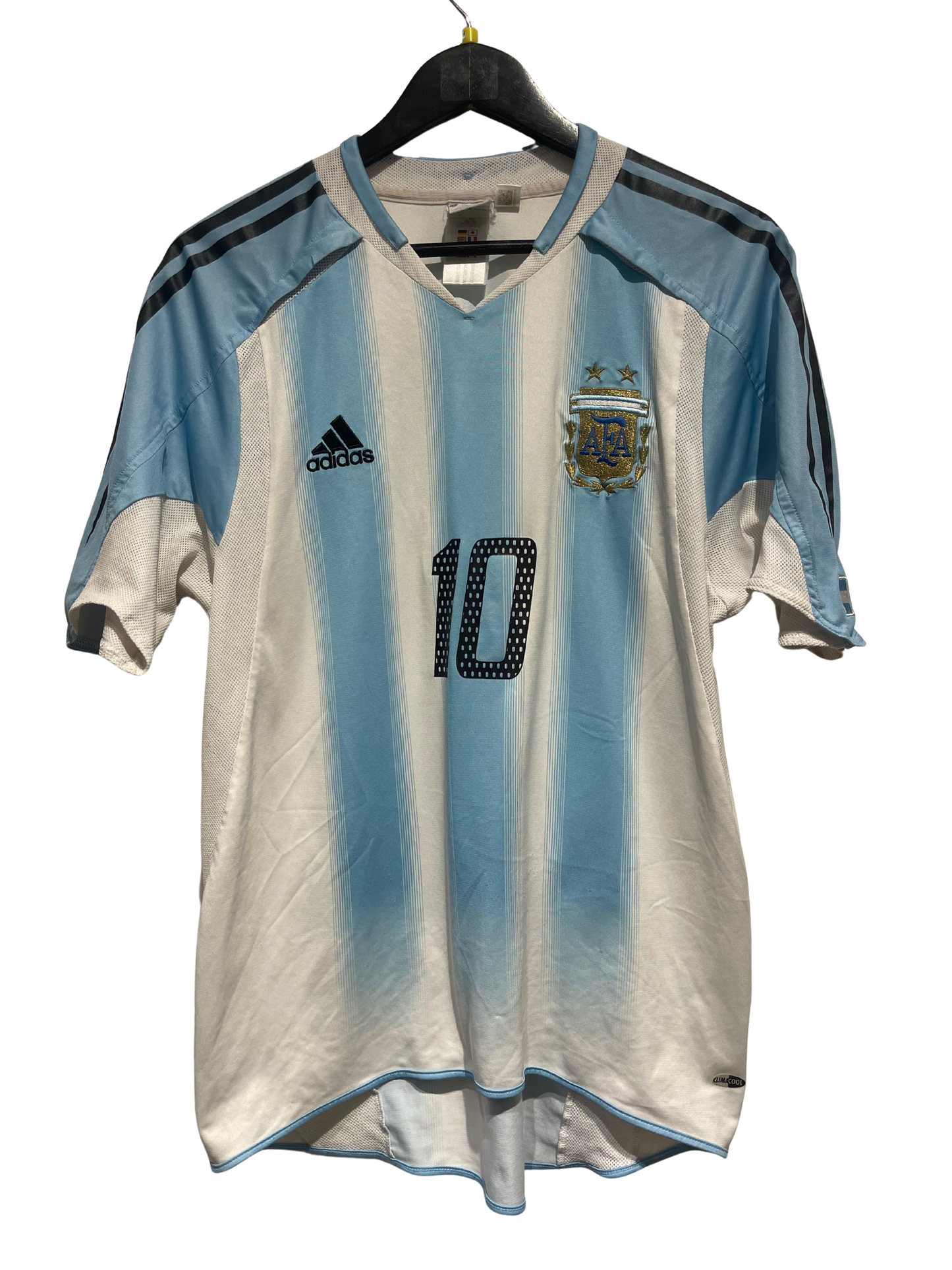 Argentina 2004 Home Kit. (M) #10 Aimar.