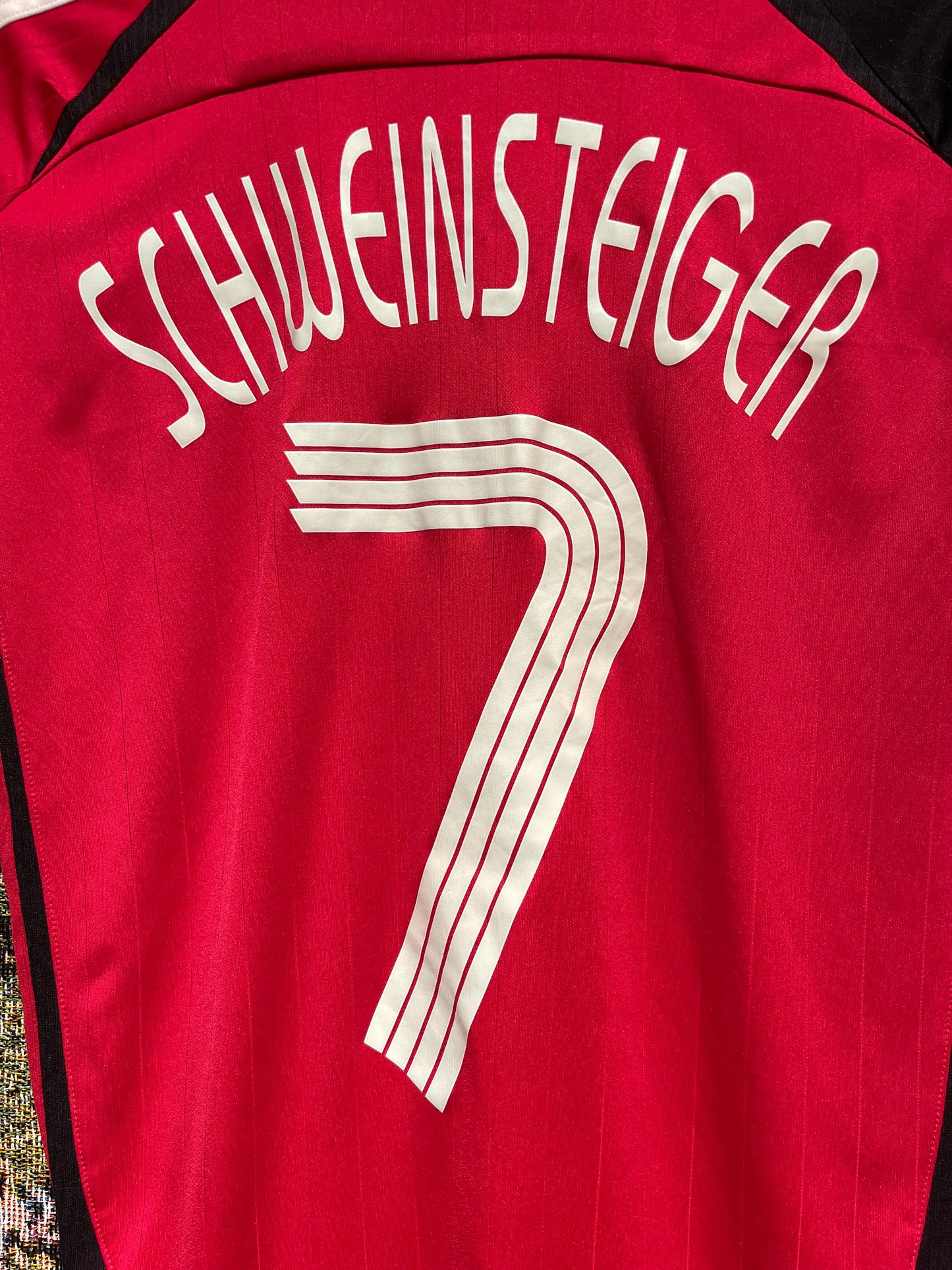 Deutschland 2006 Away Kit. (Signed by B. Schweinsteiger.) (176- S/XS)