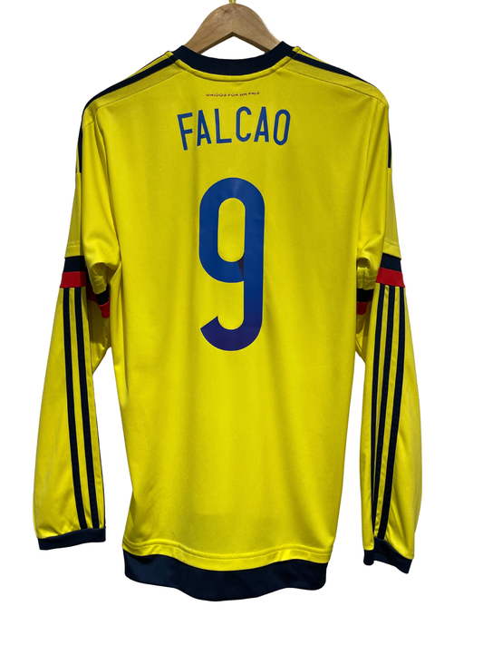 Colombia 2014 Home Kit. #9 Falcao. (M)