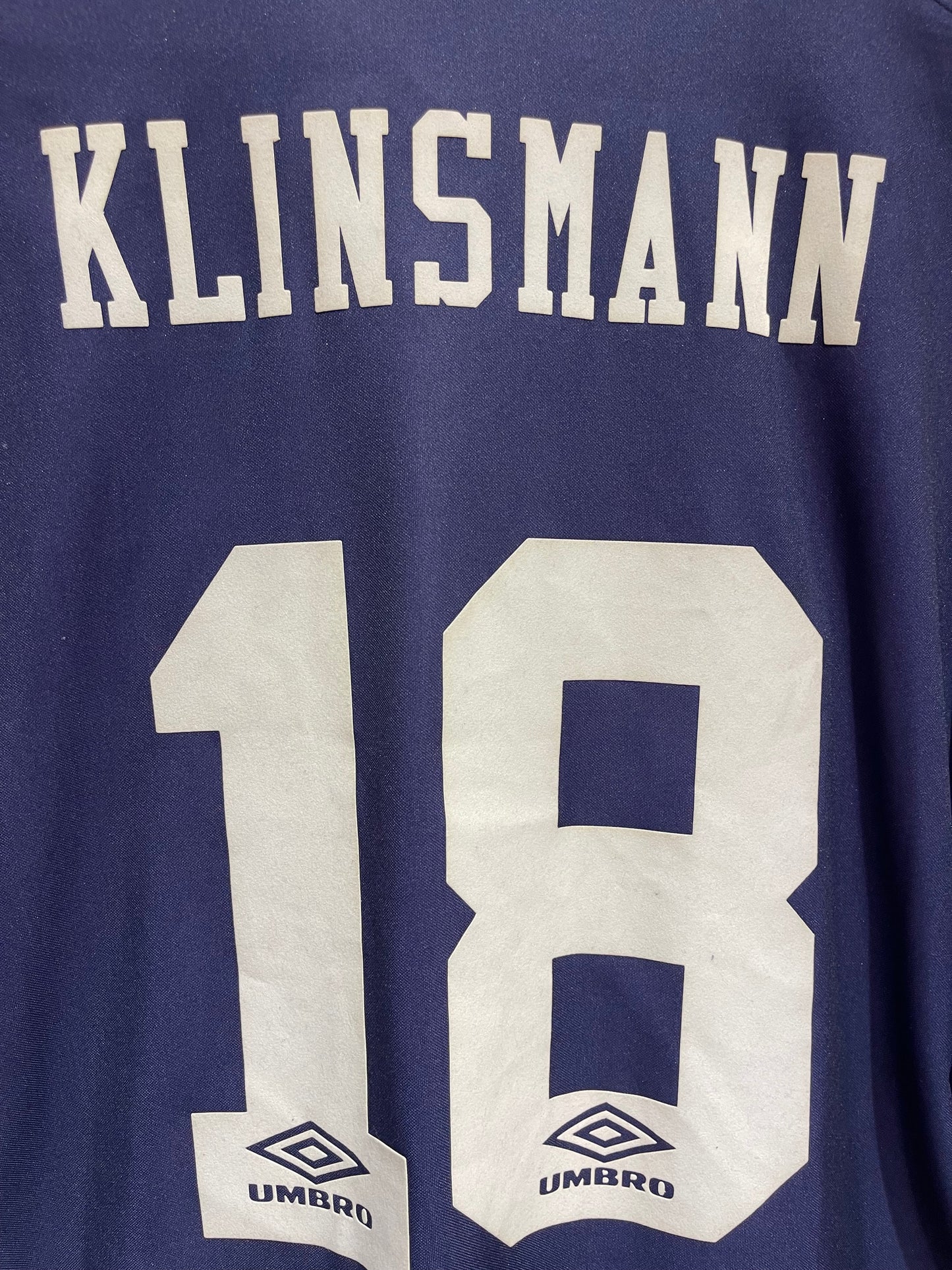 1994-95 Tottenham Hotspur F.C. Away Kit - Klinsmann #18 (XXL)