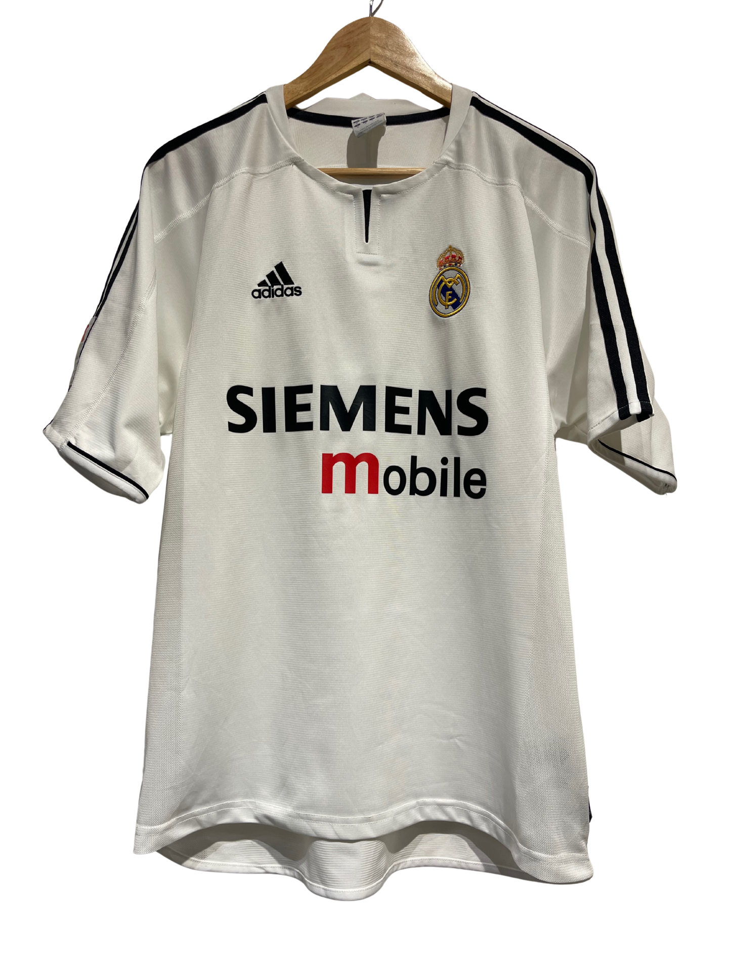 Real Madrid 2003-04 Home Kit. #9 Ronaldo. (M/L)