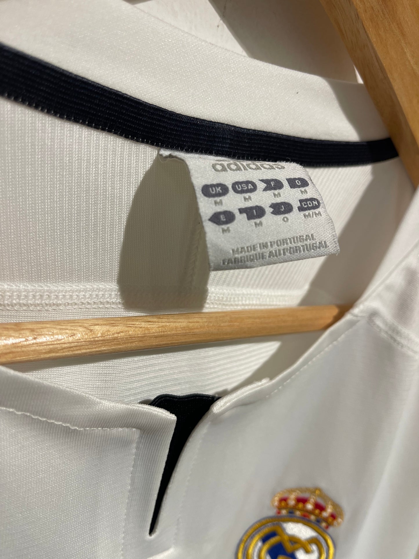 Real Madrid 2003-04 Home Kit. #9 Ronaldo. (M/L)