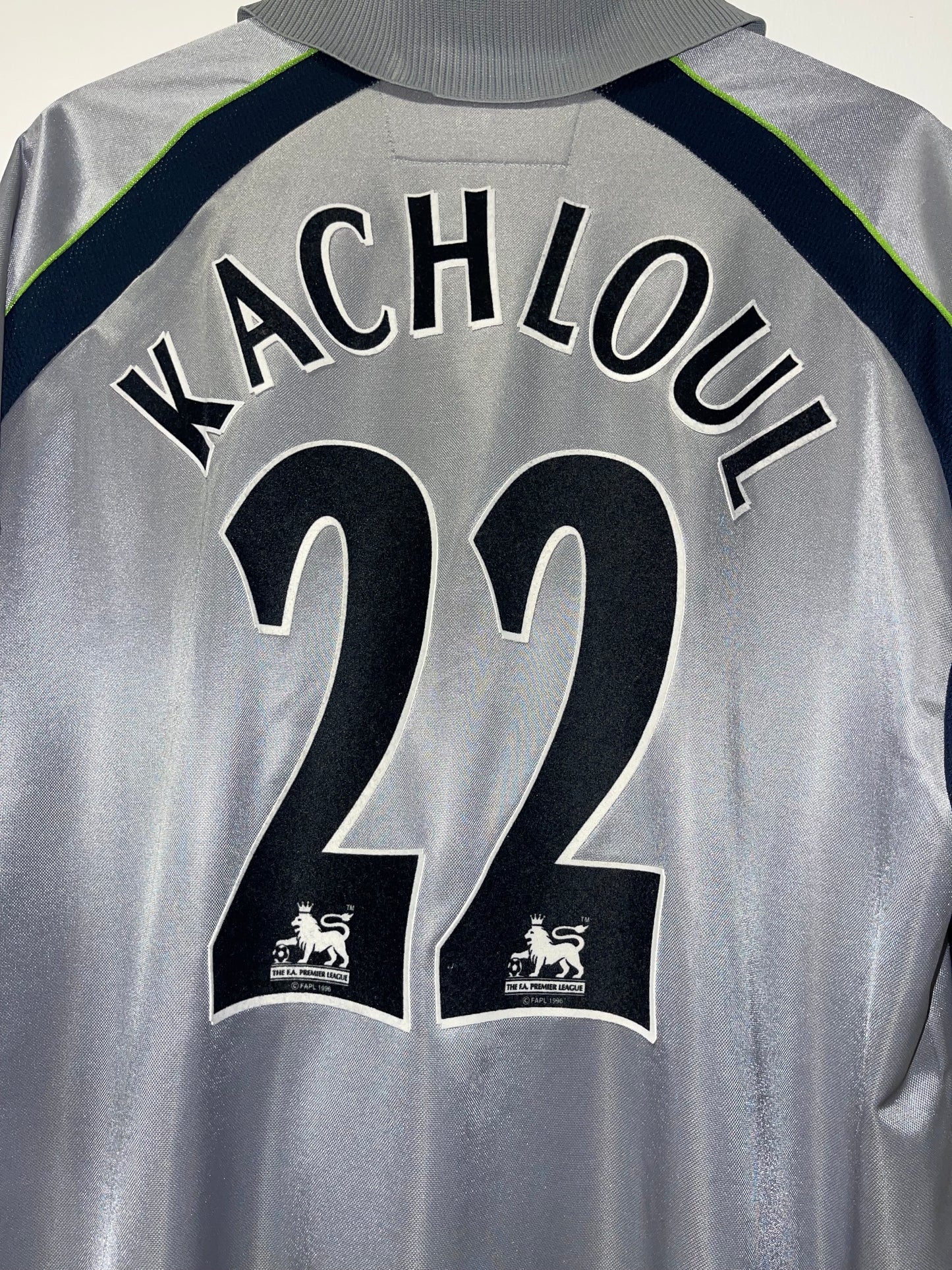 Aston Villa 2002-03 Third Kit. (XL) #22 Kachloul.