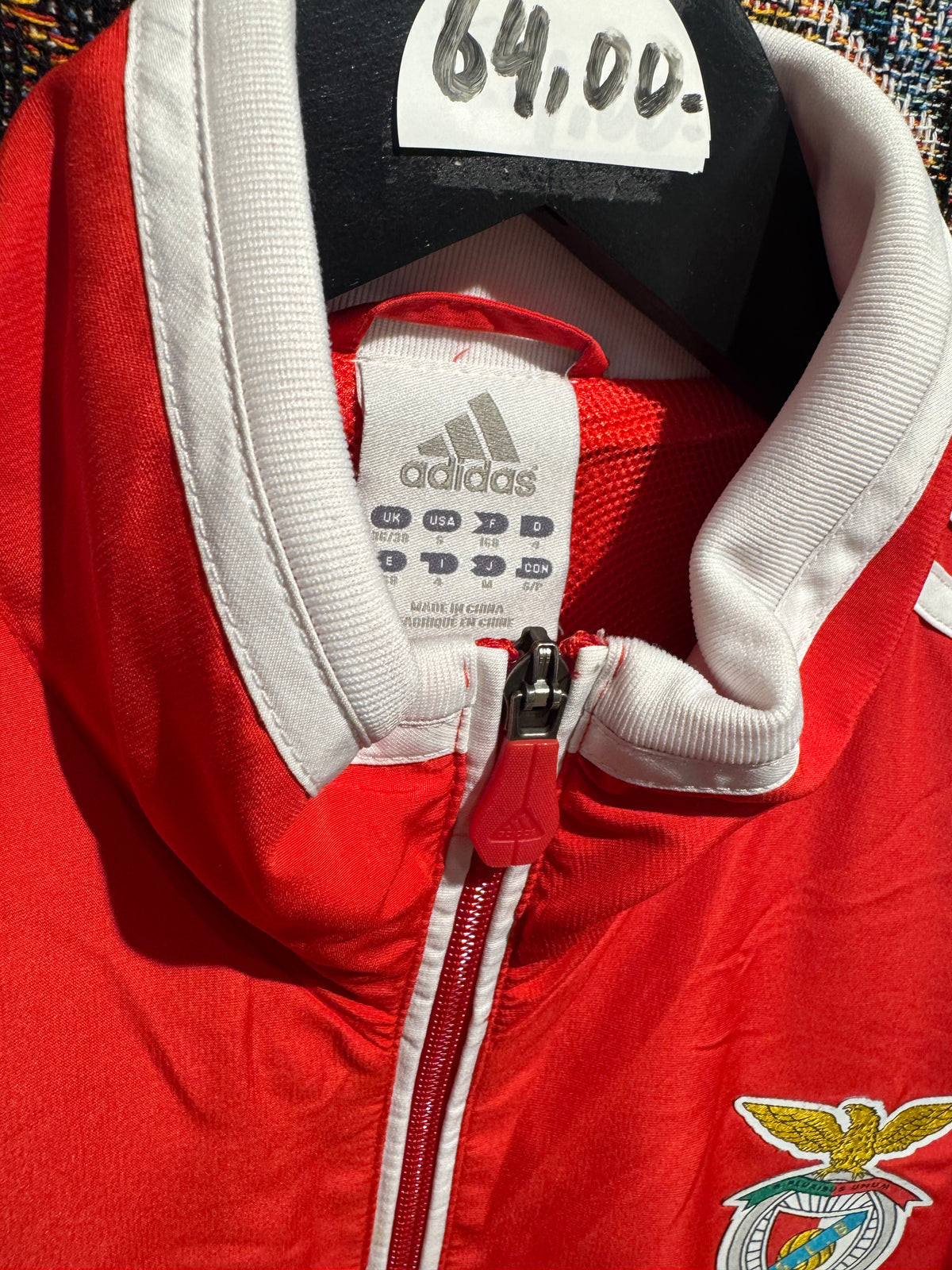 Benfica 2012-13 Track jacket. (M)