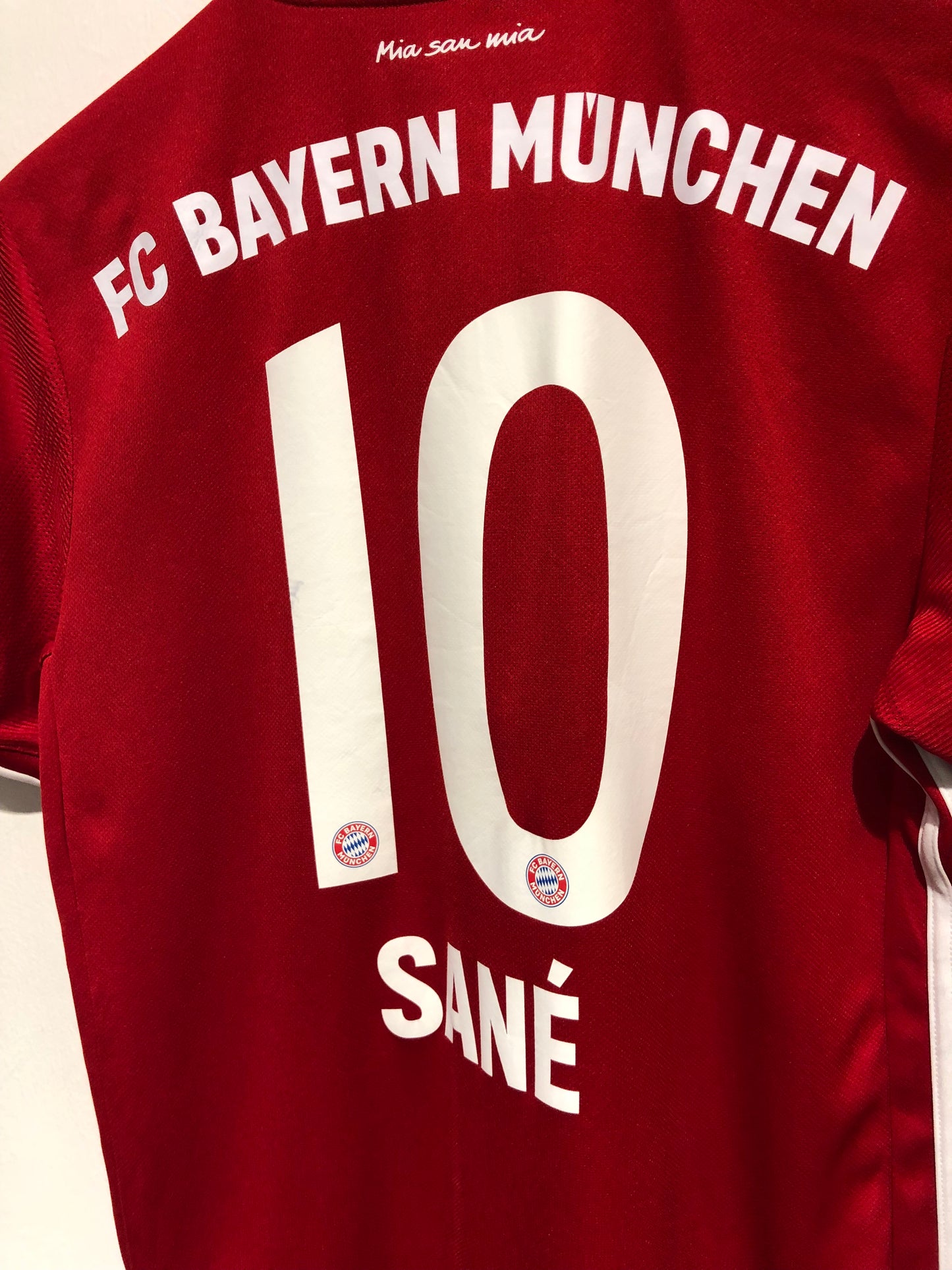 FC Bayern München 2020/21 Home Kit. #10 Sané (S)