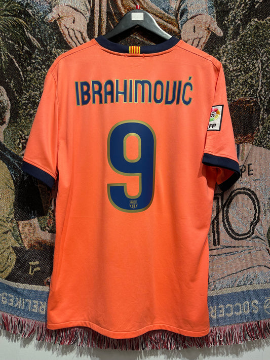 FC Barcelona 2009-10 Away Kit. (L) #9 Ibrahimovic.