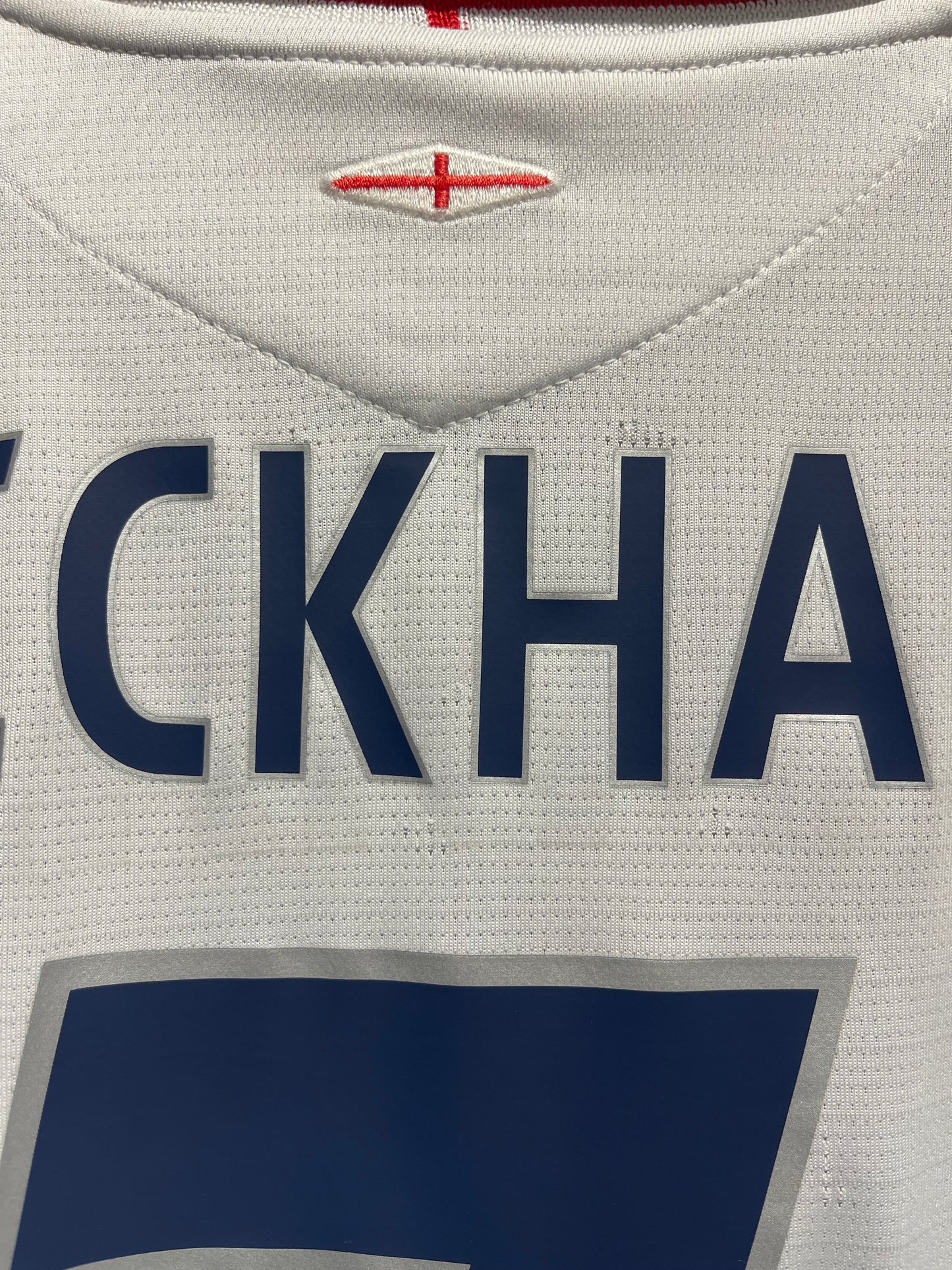 England 2004 Home Kit.(L) #7 D. Beckham.