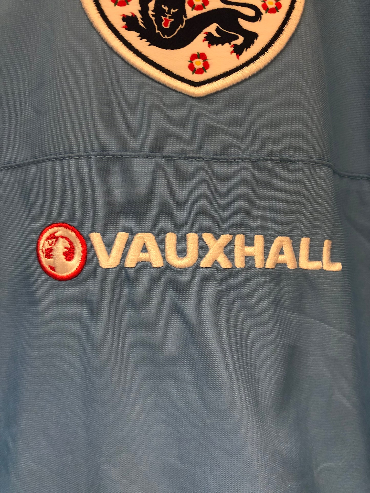 England Training Jacket Sky Blue. (L)