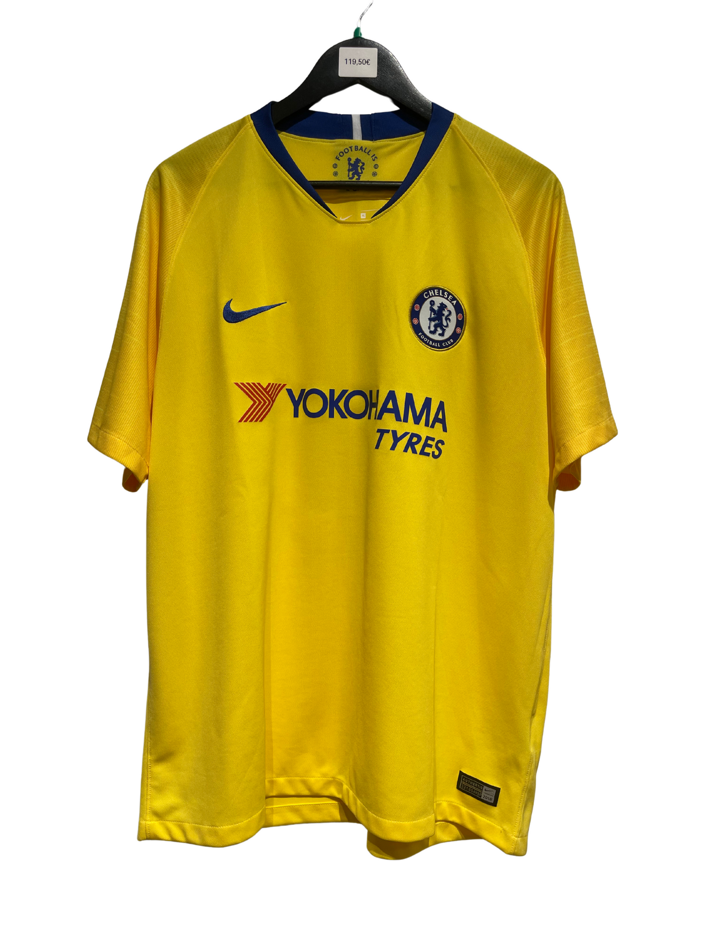 Chelsea FC 2018-19 Away Kit. #10 Hazard (XL)