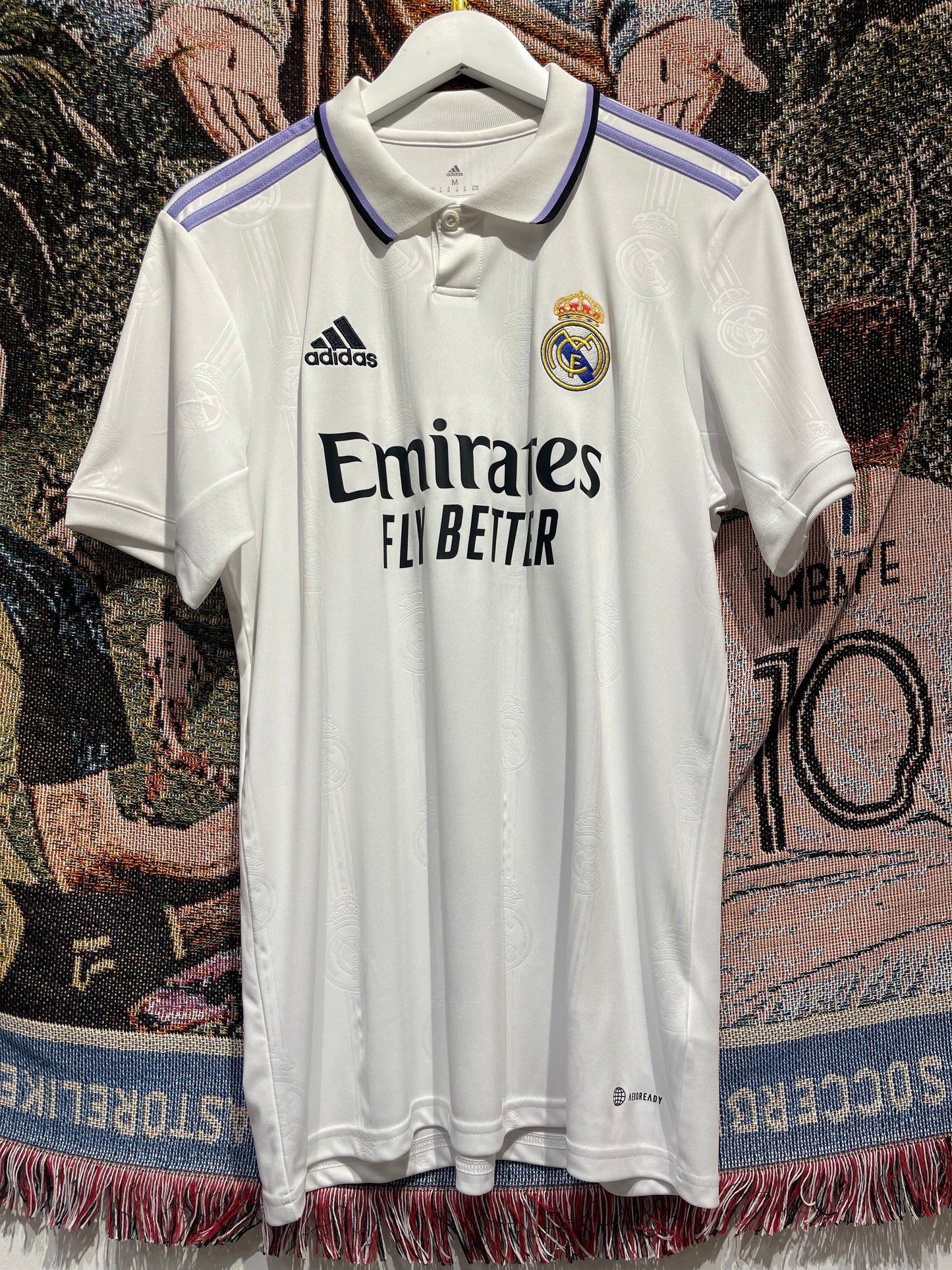 Real Madrid 2022-23 Home Kit. #9 Benzema. (M)