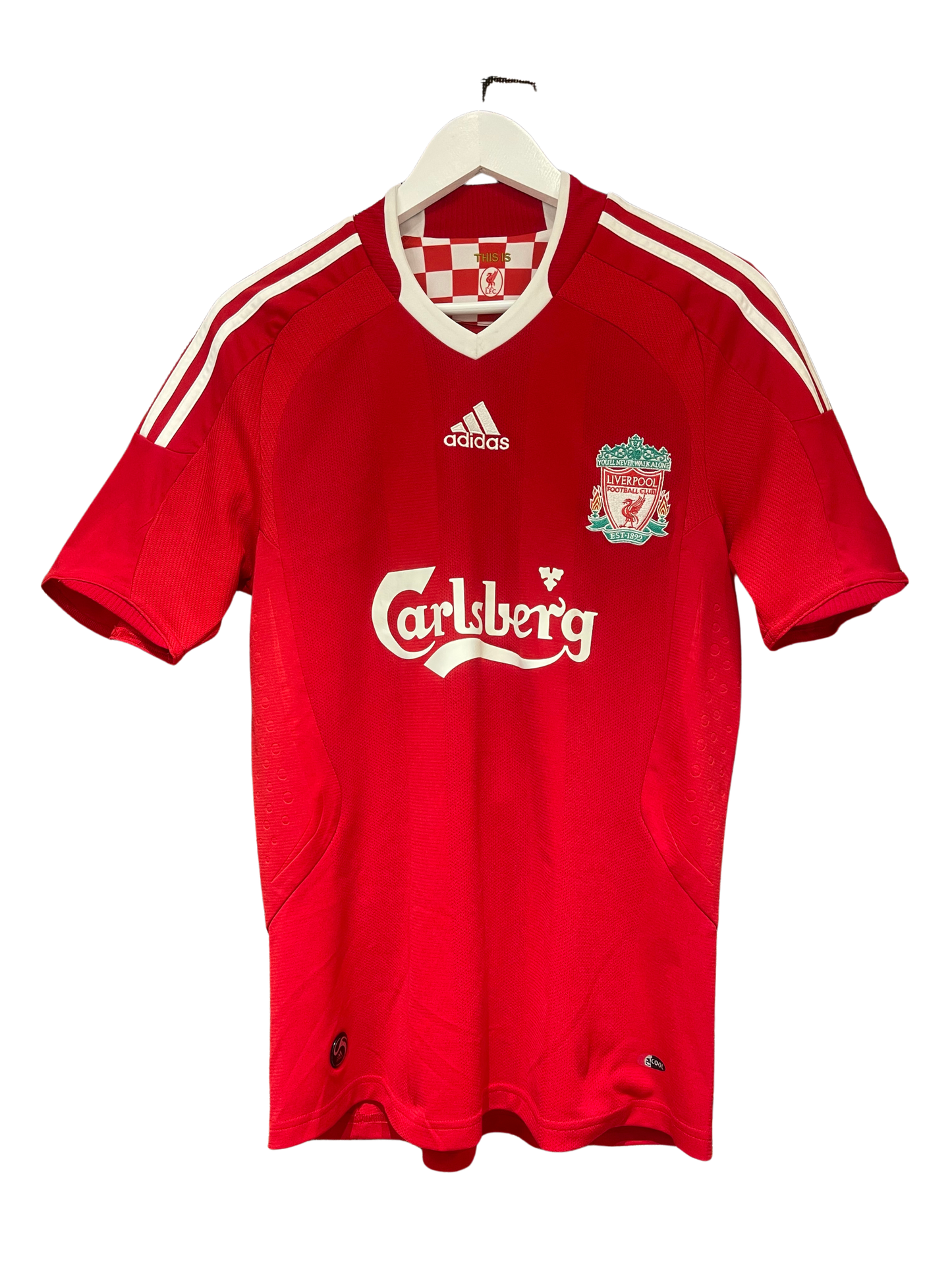 Liverpool FC 2008/10 Home Kit. #8 Gerrard. (S)