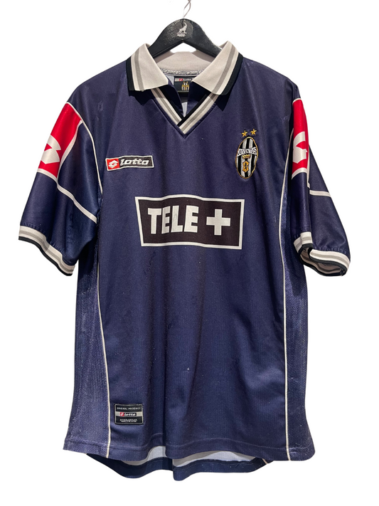 1999-2000 Juventus Away Shirt - Lotto - Tele+ Sponsor