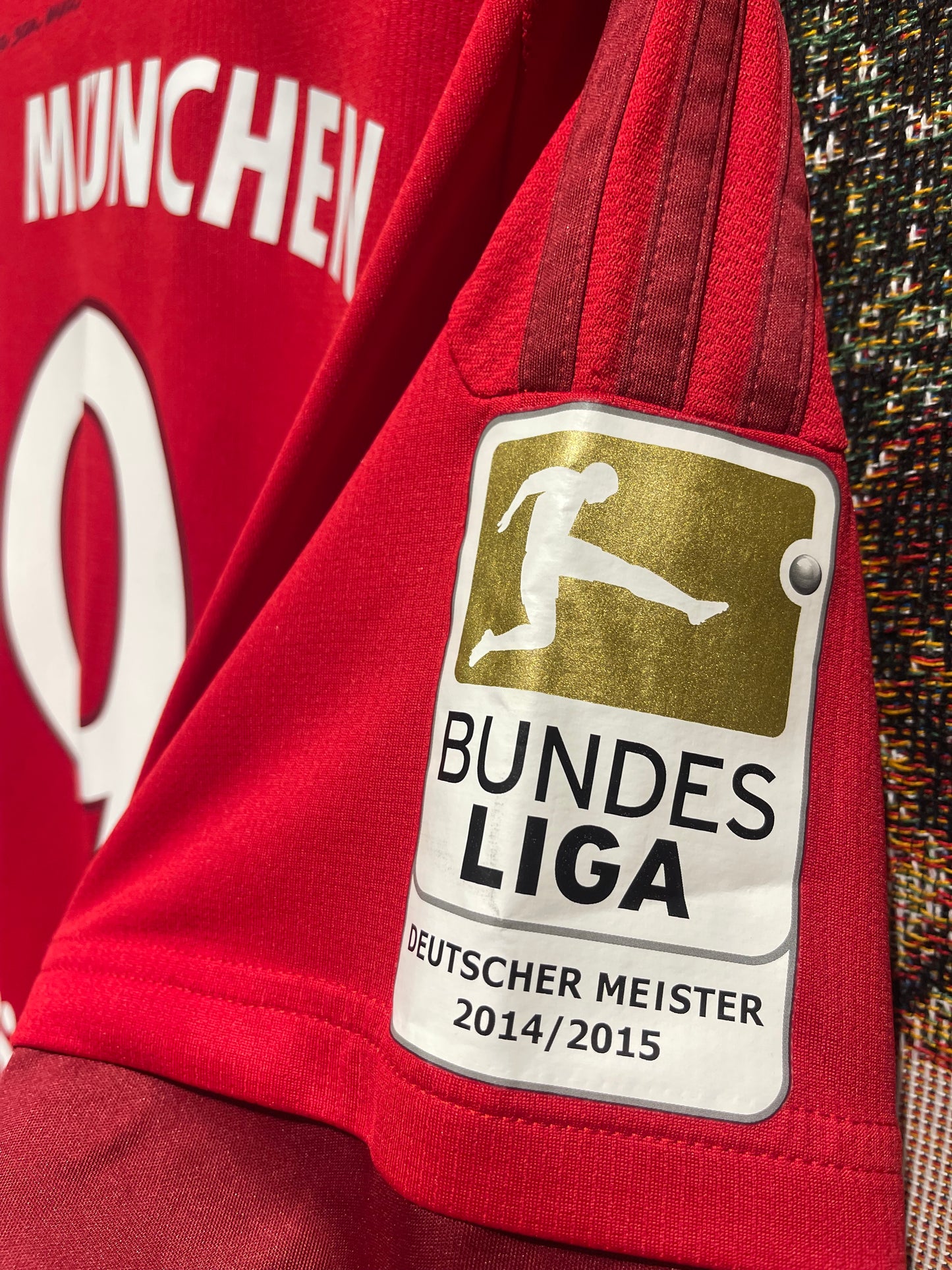 Bayern München 2015-16 Home Kit. #19 Götze. (L)