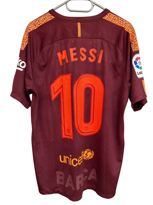 Fc Barcelona 2017-19 Away Kit. #10 Messi (L)