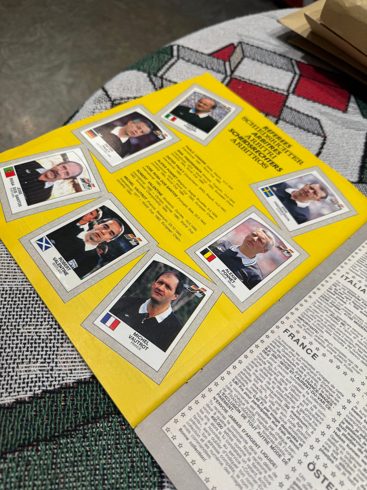 Panini Euro 88 Complete Album.
