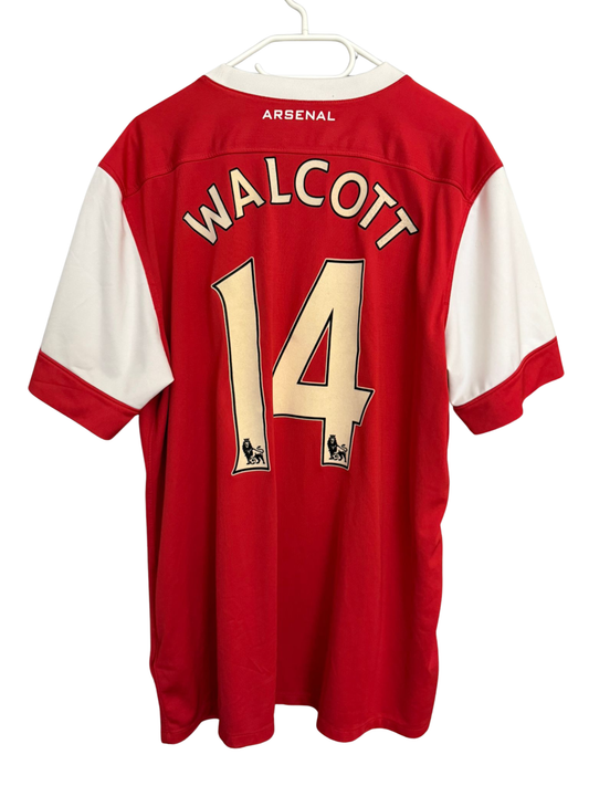 Arsenal 2010-11 Home Kit. #14 Walcott (XL)