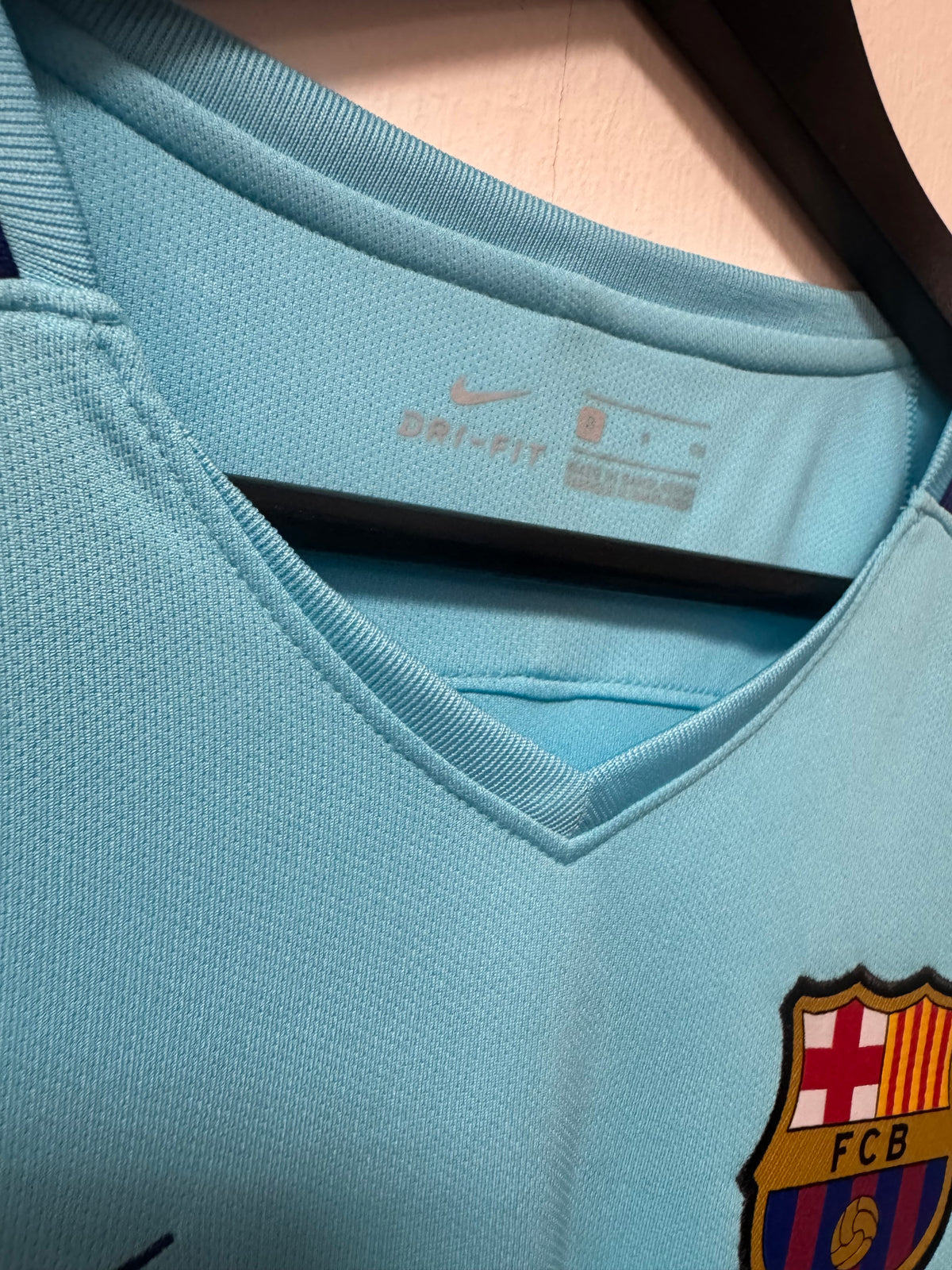 Barcelona 2017-18 Away Kit. #11 Ney Jr. (S)