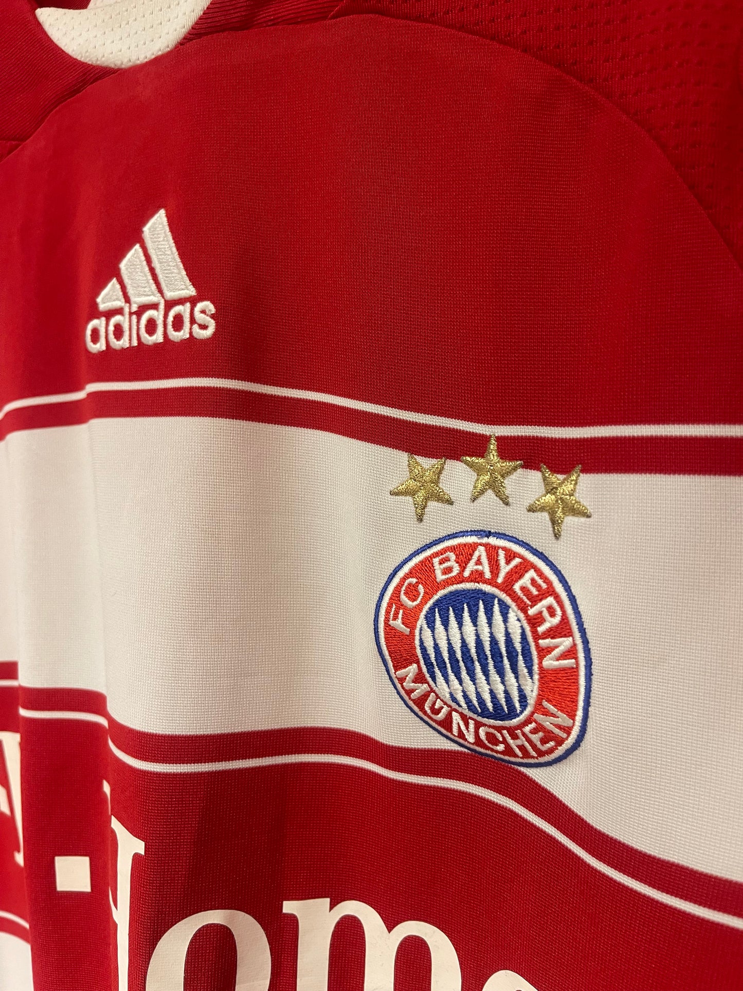 FC Bayern München 2007/08 Home Kit. #7 Ribéry. (L)
