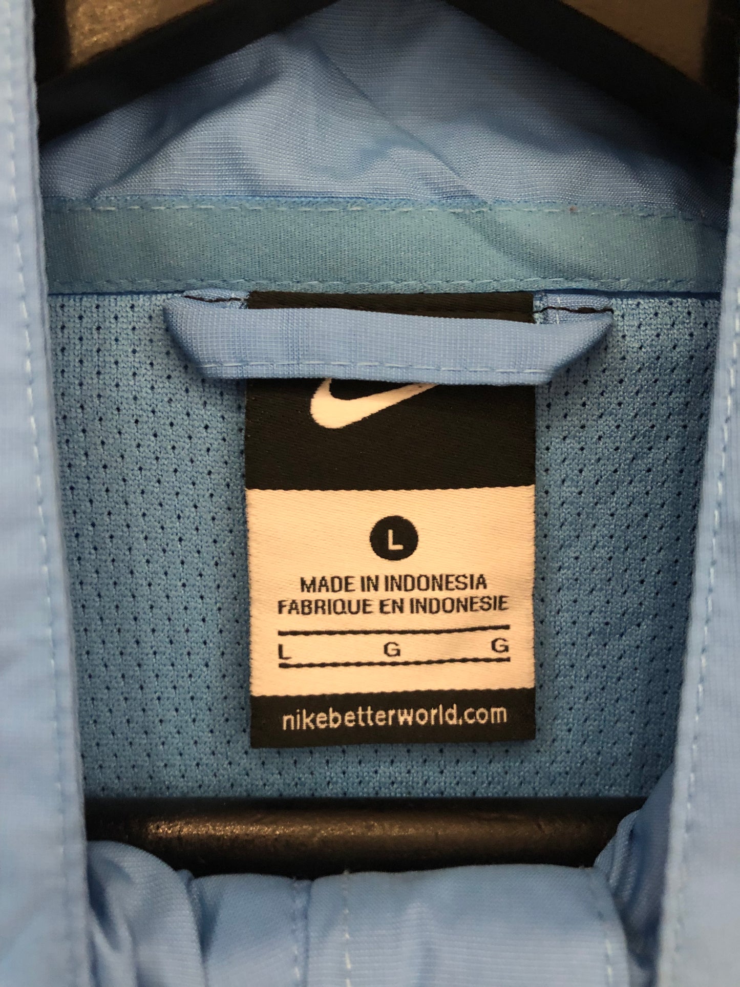 England Training Jacket Sky Blue. (L)
