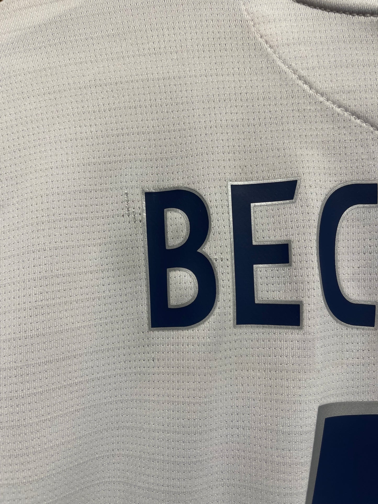 England 2004 Home Kit.(L) #7 D. Beckham.