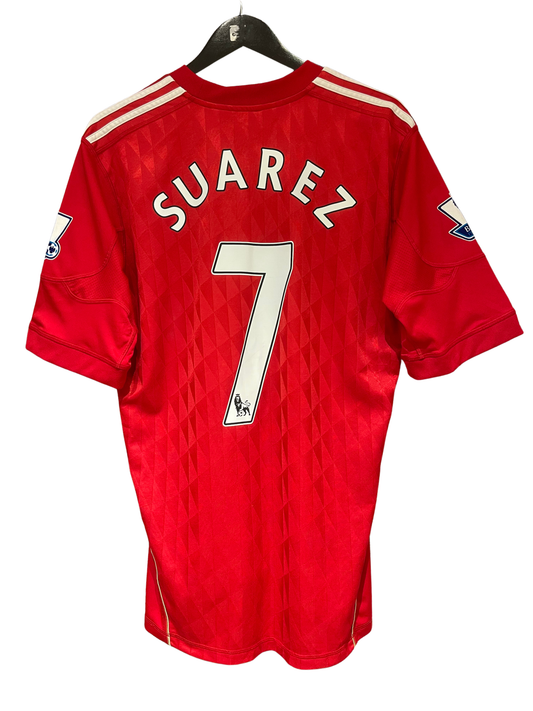 Liverpool FC 2010/11 Home Kit. #7 Suarez. (L/XL)