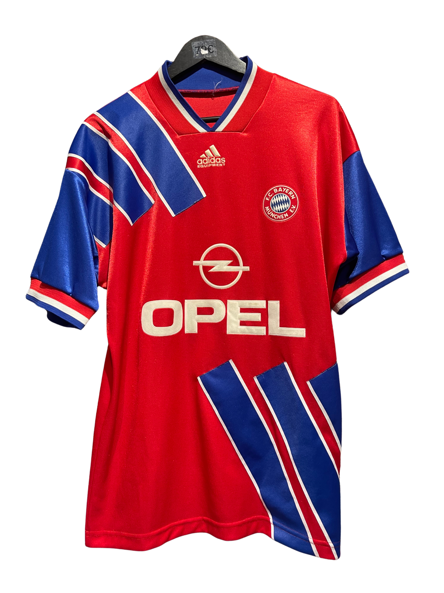 FC Bayern München 1993-95 Home Kit. #7 Scholl. (L)
