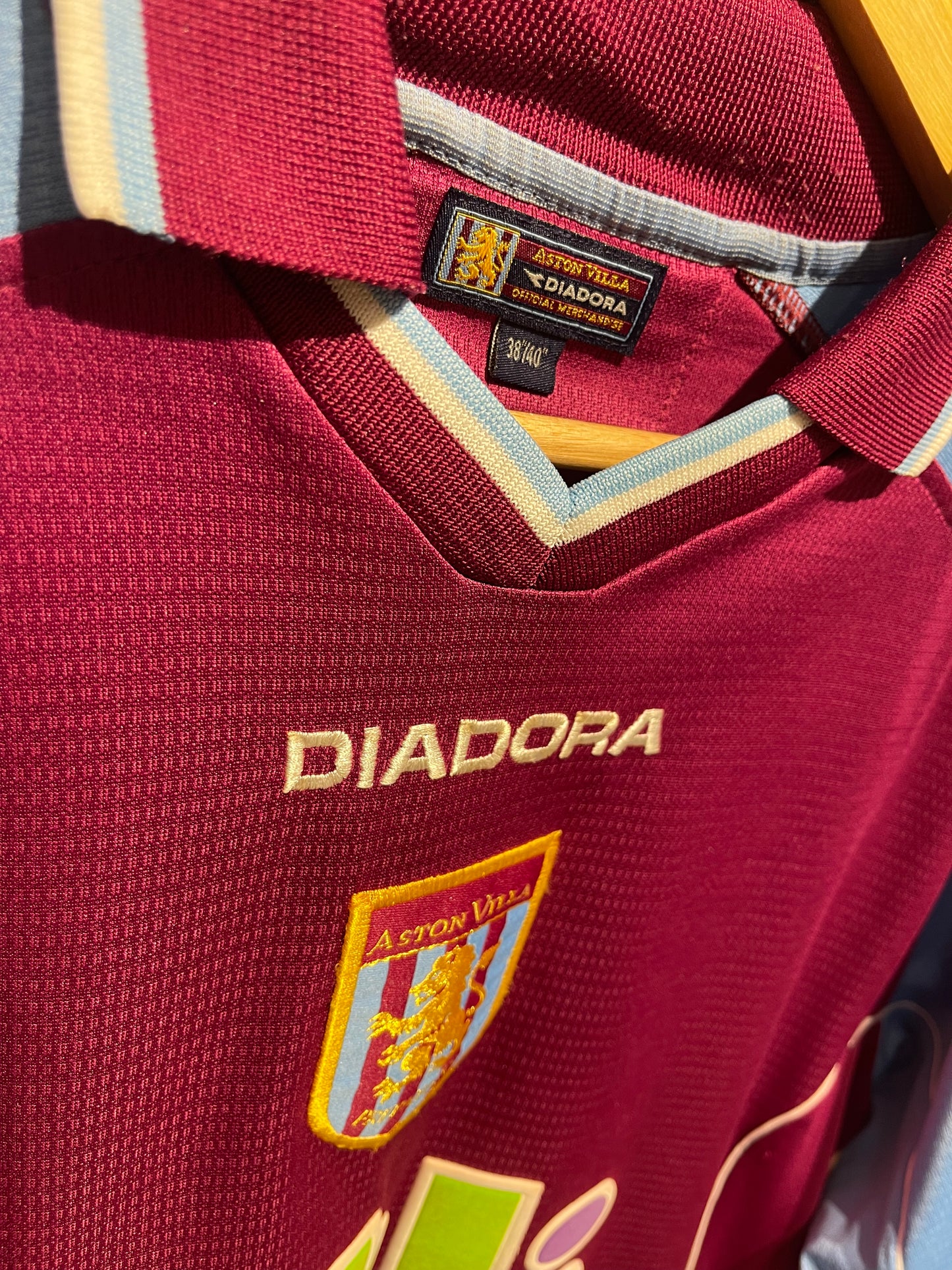Aston Villa 2000-01 Home Kit. (M).