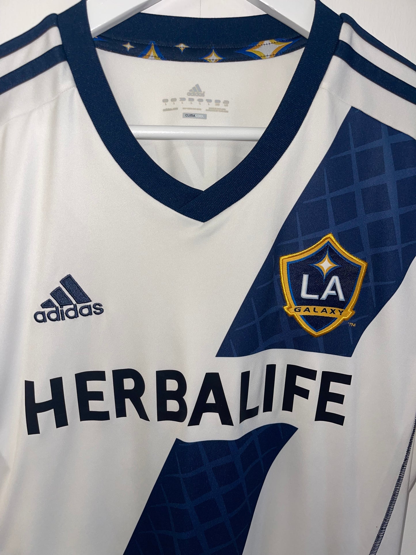 LA Galaxy 2012-13 Home Kit. (L) #23 Beckham.