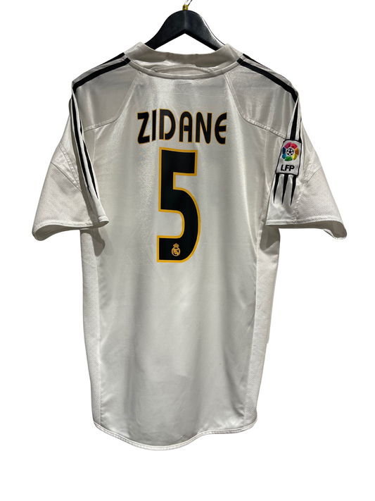 Real Madrid 2004-05 Home Kit. #5 Zidane. (M)
