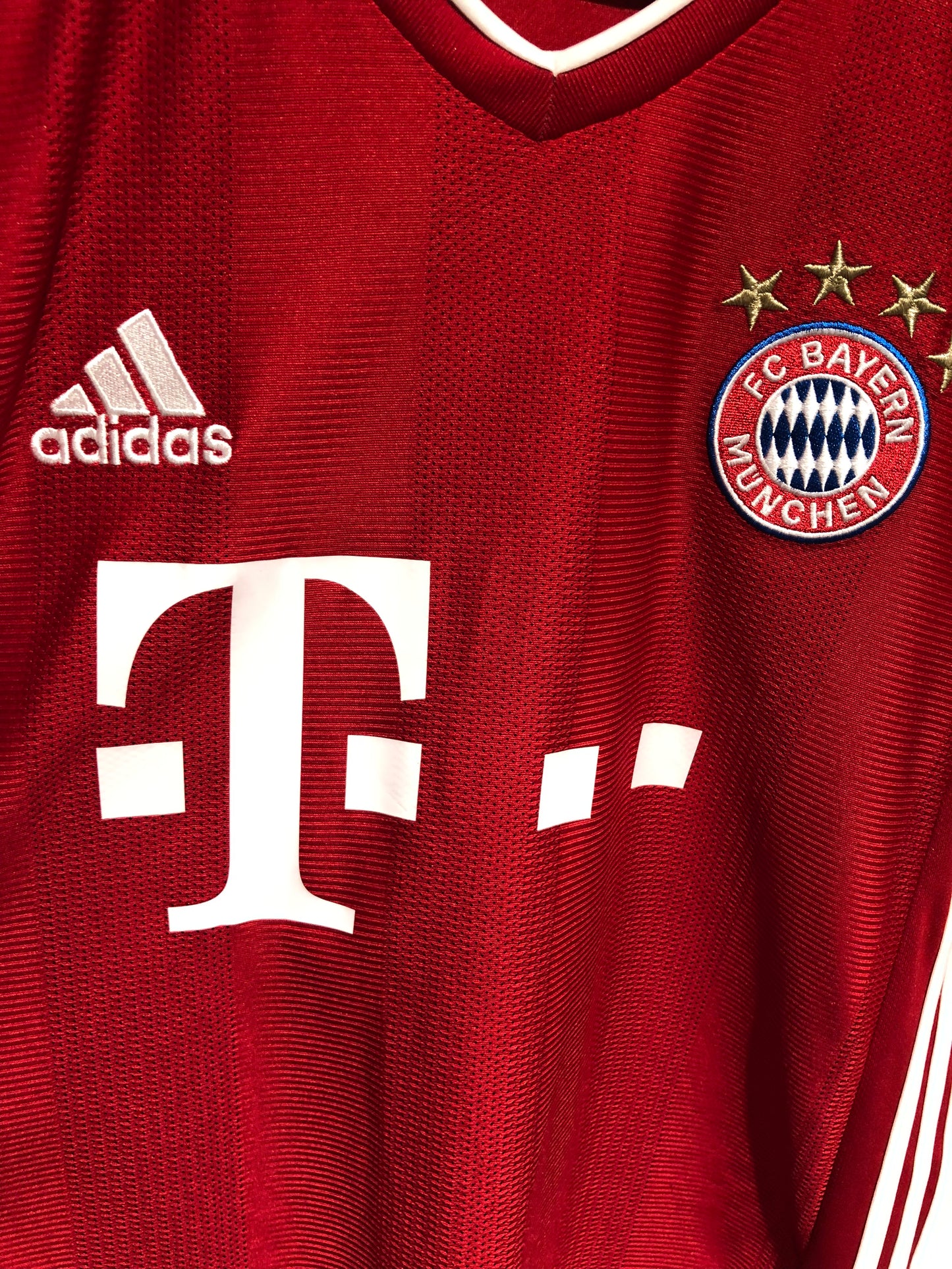 FC Bayern München 2020/21 Home Kit. #10 Sané (S)