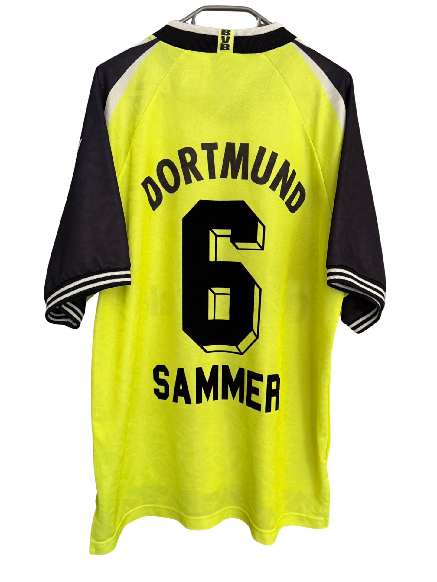 Dortmund 1995-96 Home Kit. #6 Sammer (XL)