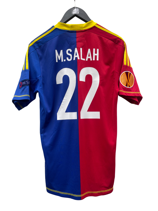 FC Basel 2012-13 Home Kit. (S/M) #22 M. Salah.