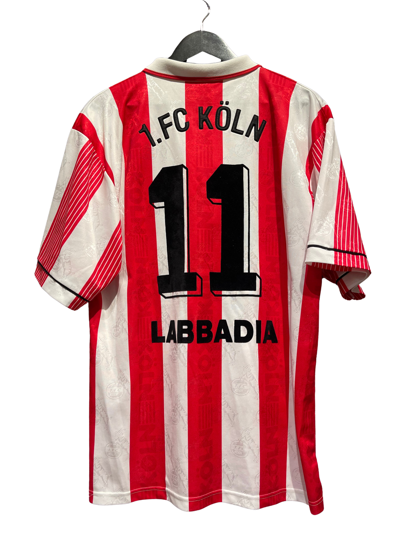 1. FC Köln 1995-96 Home Kit. #11 Labbadia. (L)