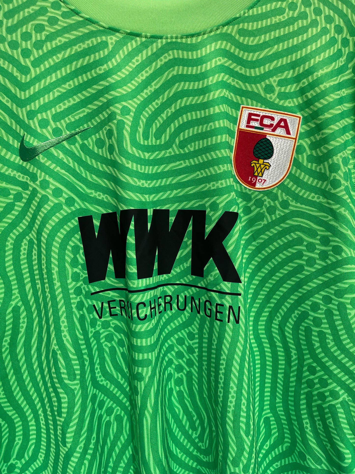 FC Augsburg 2020-21 GK.1 Kit. #1 Rafal Gikiewicz (XL)